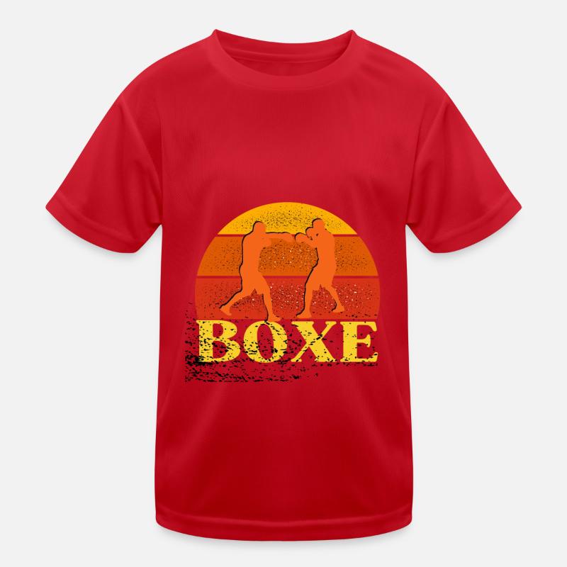 Vintage boxing - boxer gift idea Kids Functional T-Shirt