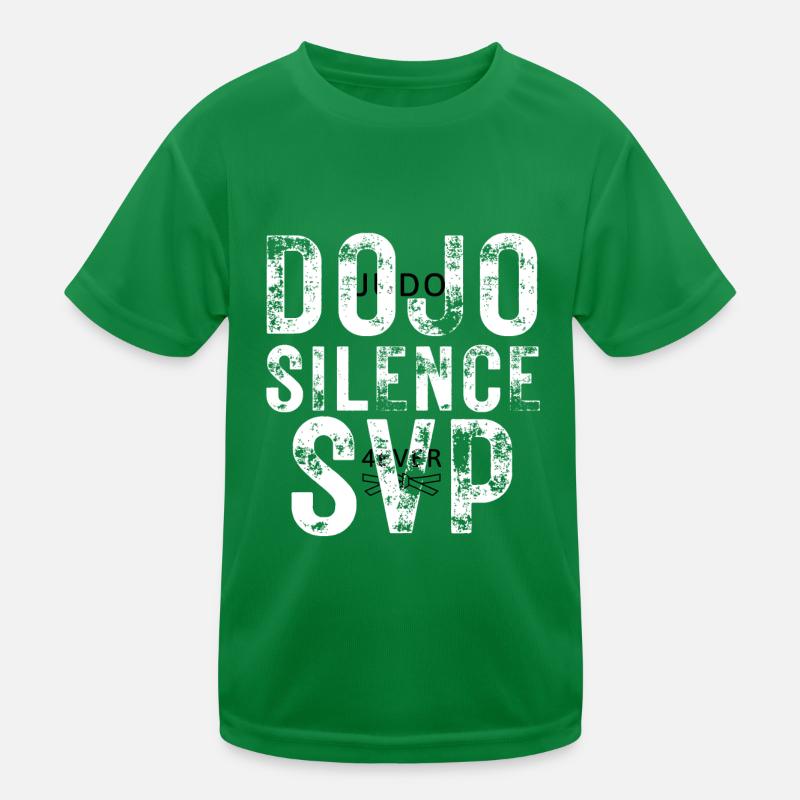 Dojo Silenece SVP - Karatelehrer Kinder Funktions-T-Shirt
