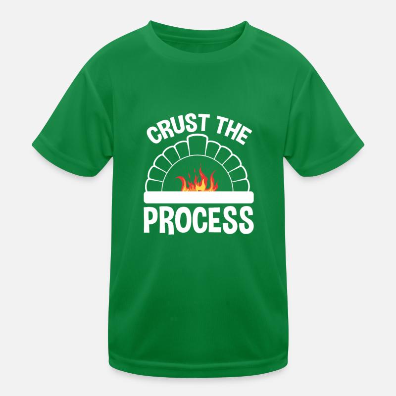 Crust The Process, Sauerteig Brot Bäcker Kinder Funktions-T-Shirt