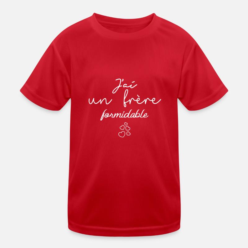 J’ai un frère formidable T-shirt sport Enfant