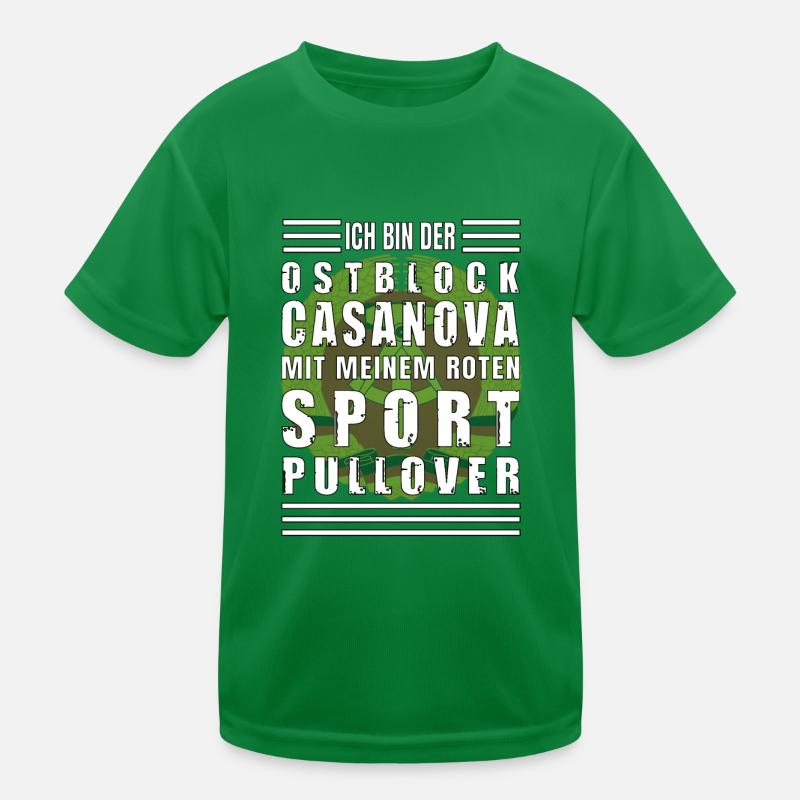 Ostblock Casanova Sport Pullover Kinder Funktions-T-Shirt