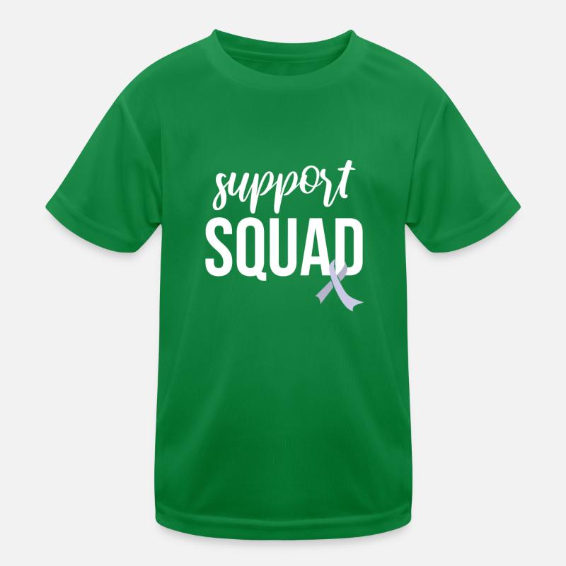 Escouade de soutien, Periwinkle Loop Cancer de l’estomac T-shirt sport Enfant