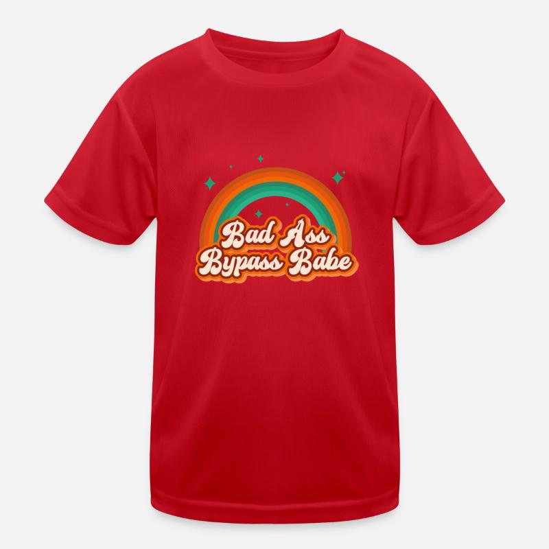 Bad Ass Bypass Babe Gastric Bypass Perte de poids T-shirt sport Enfant