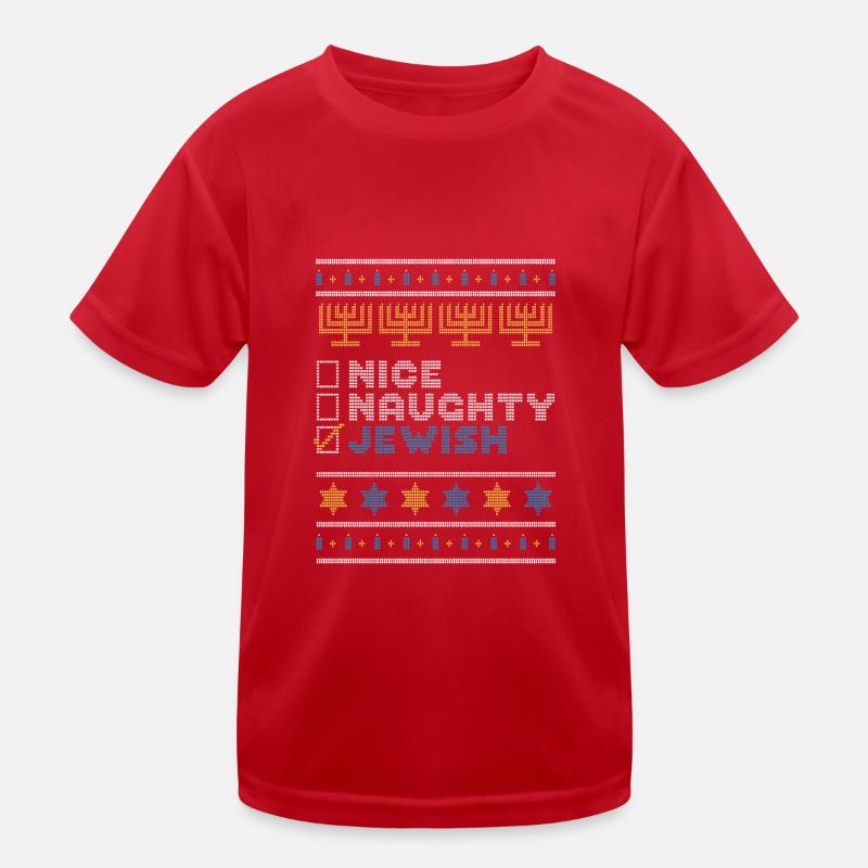 Beau Juif coquin, Pull juif de Hanoukka T-shirt sport Enfant