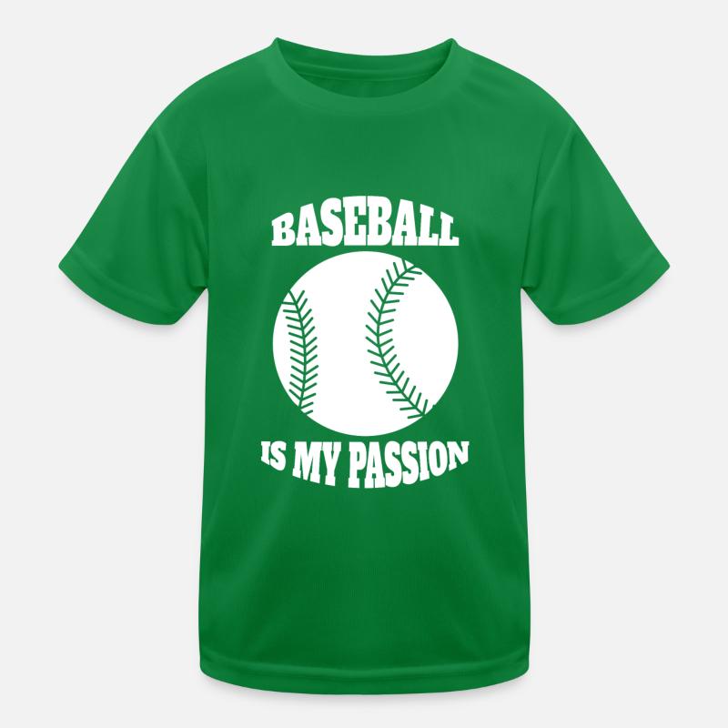 Équipe de baseball Joueur de baseball T-shirt sport Enfant