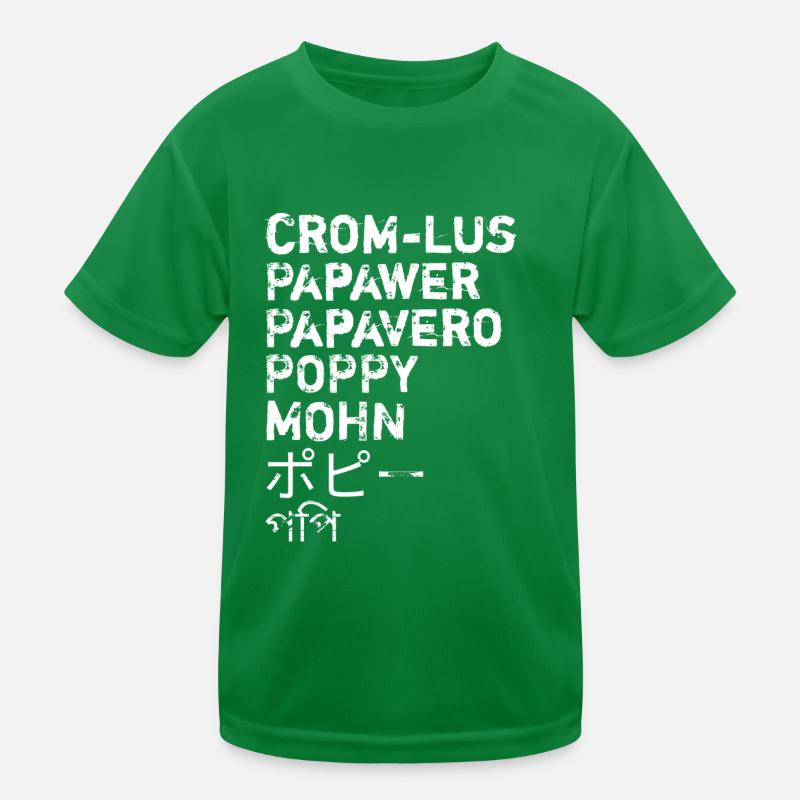 Poppy Kids Functional T-Shirt
