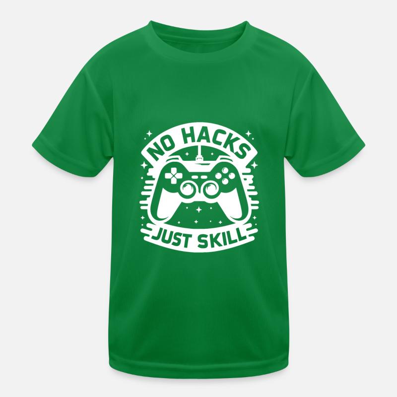 Pas de hacks, juste de l’habileté T-shirt sport Enfant