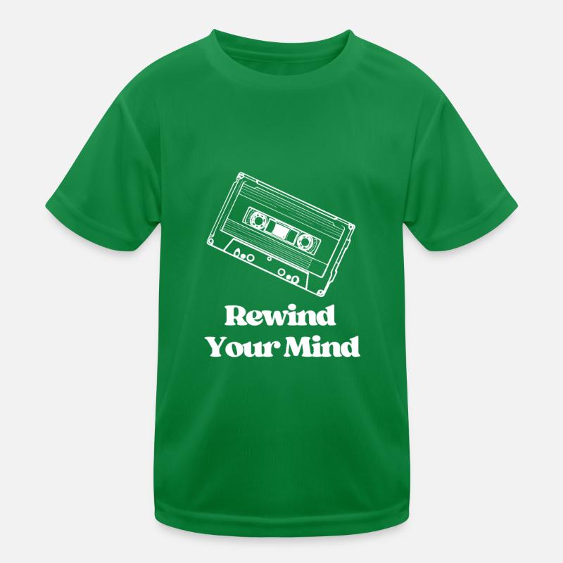Rewind Your Mind Kids Functional T-Shirt