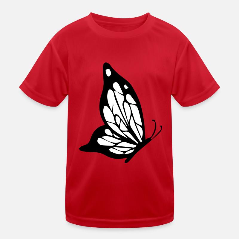 schmetterling Kinder Funktions-T-Shirt