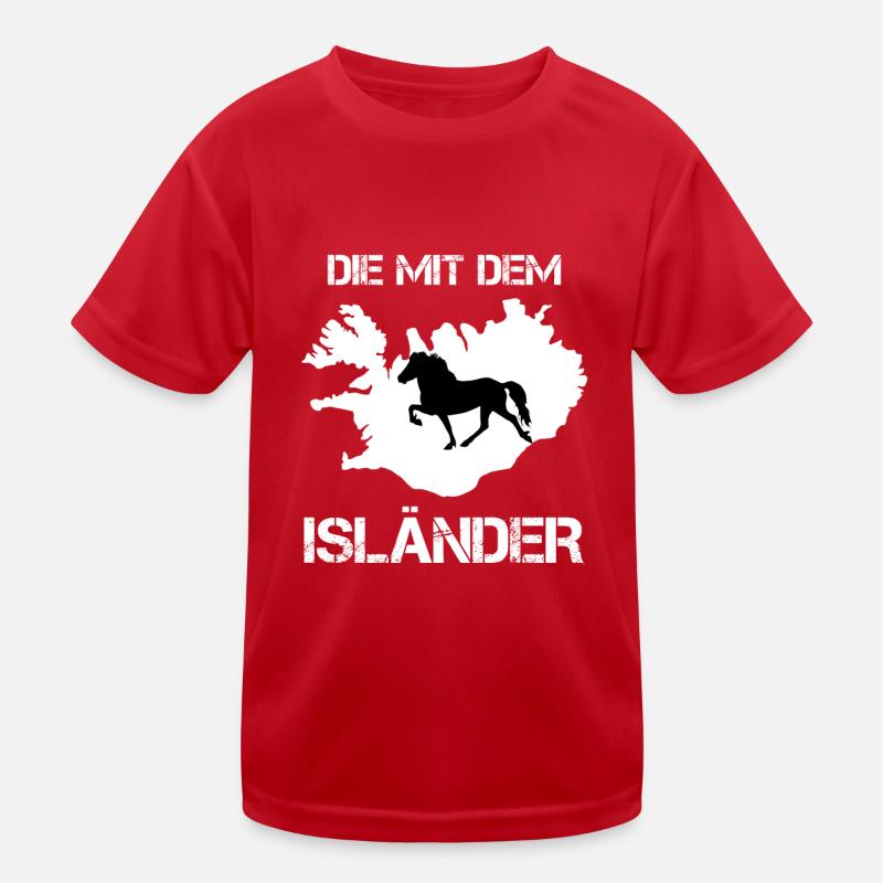 Die mit dem Isländer Kinder Funktions-T-Shirt
