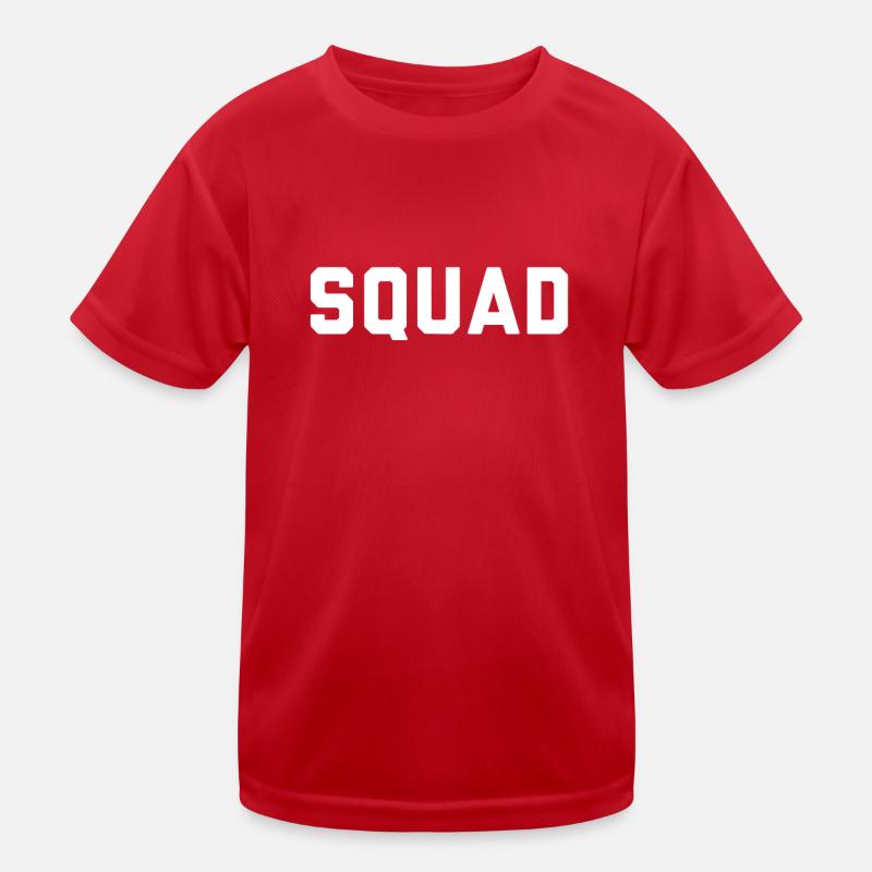 Squad Wedding Party Kids Functional T-Shirt