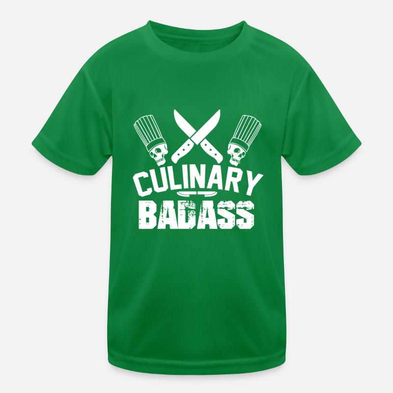 Kochen Kinder Funktions-T-Shirt