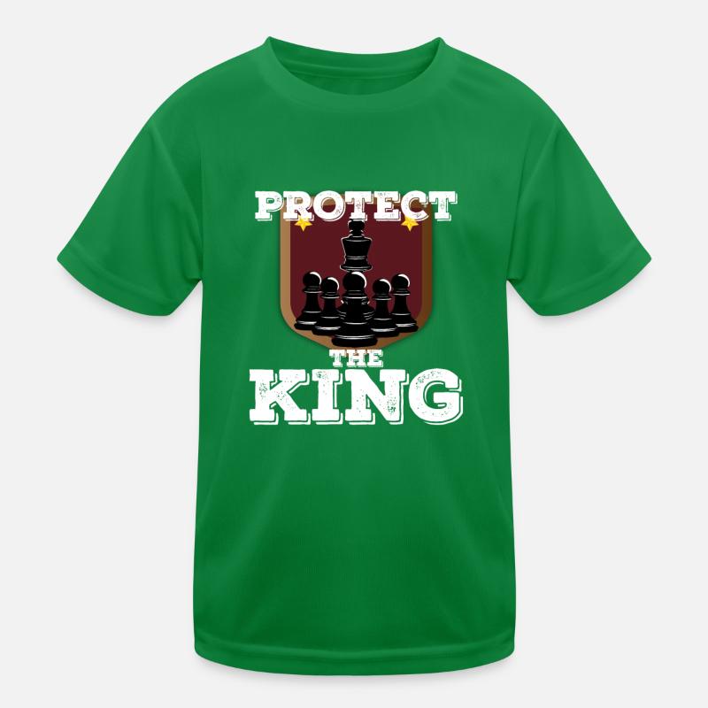 schach Kinder Funktions-T-Shirt