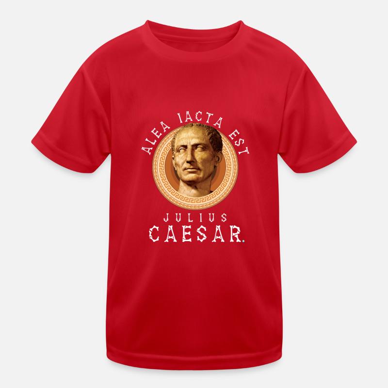 Julius Cäsar Kinder Funktions-T-Shirt