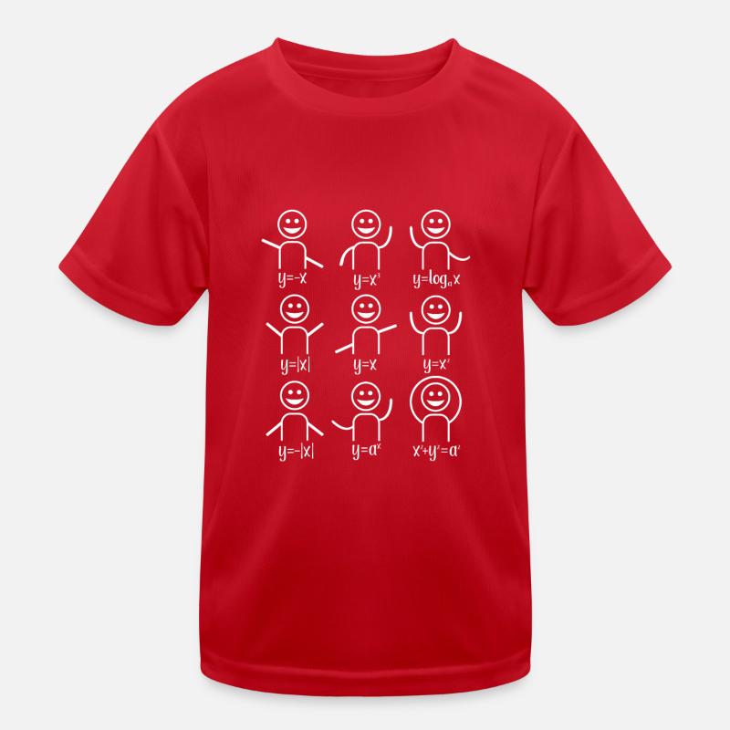 Math teacher algebra dance math Kids Functional T-Shirt