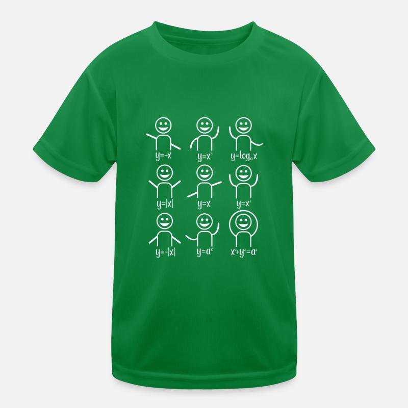 Math teacher algebra dance math Kids Functional T-Shirt