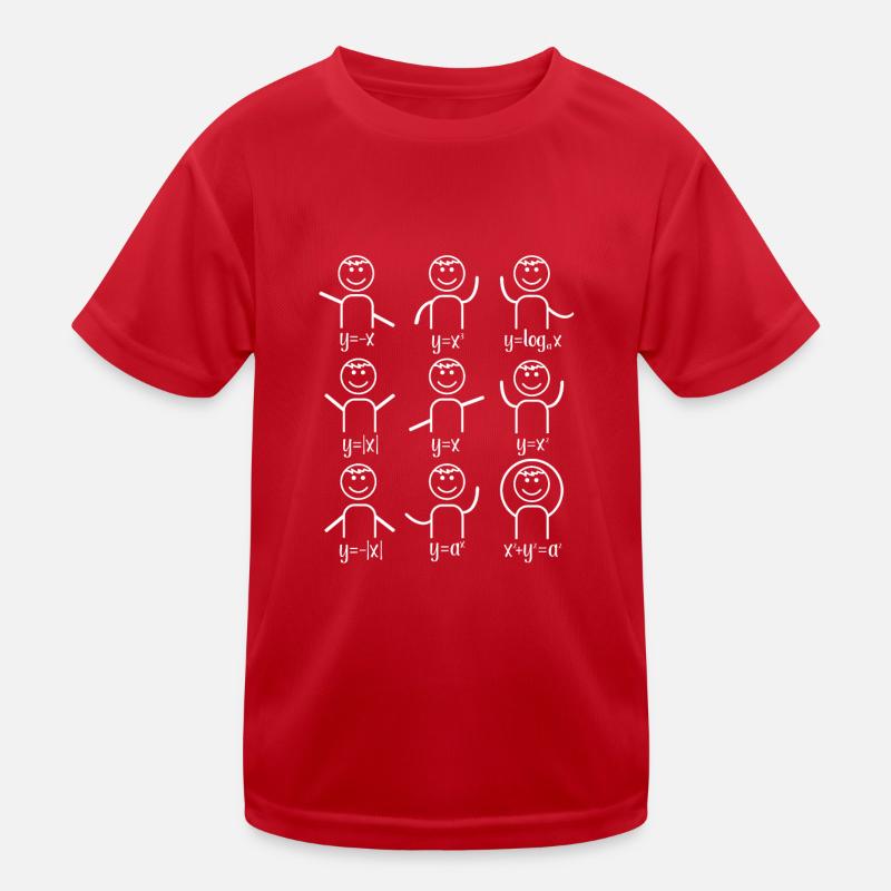 Math teacher algebra dance math Kids Functional T-Shirt