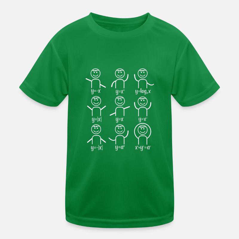 Math teacher algebra dance math Kids Functional T-Shirt