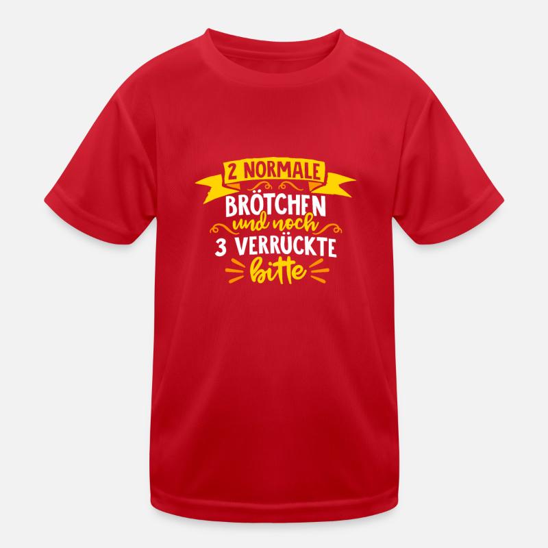 TWO NORMAL BUNS AND THREE HIDDEN PLEASURES Kids Functional T-Shirt