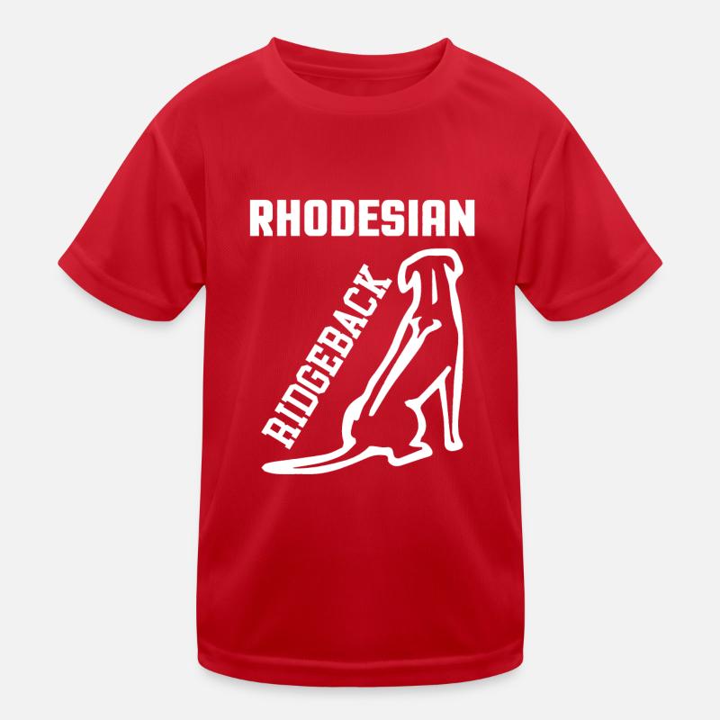 Rhodesian Ridgeback T-shirt sport Enfant