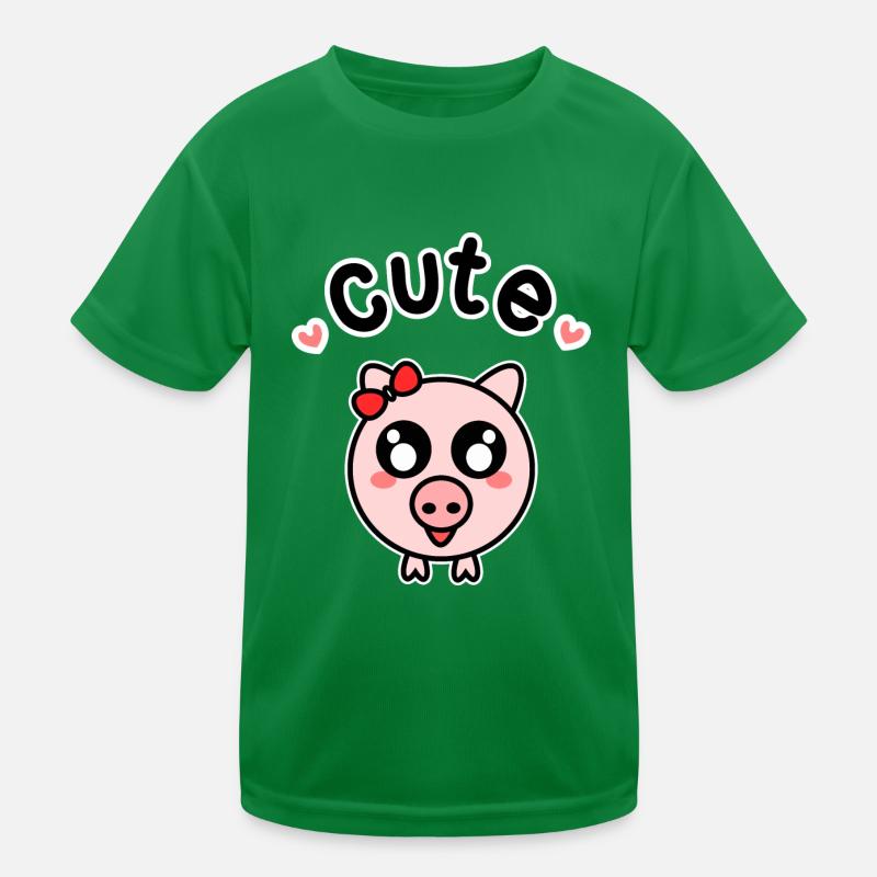 Cochon fermier cochon doux T-shirt sport Enfant