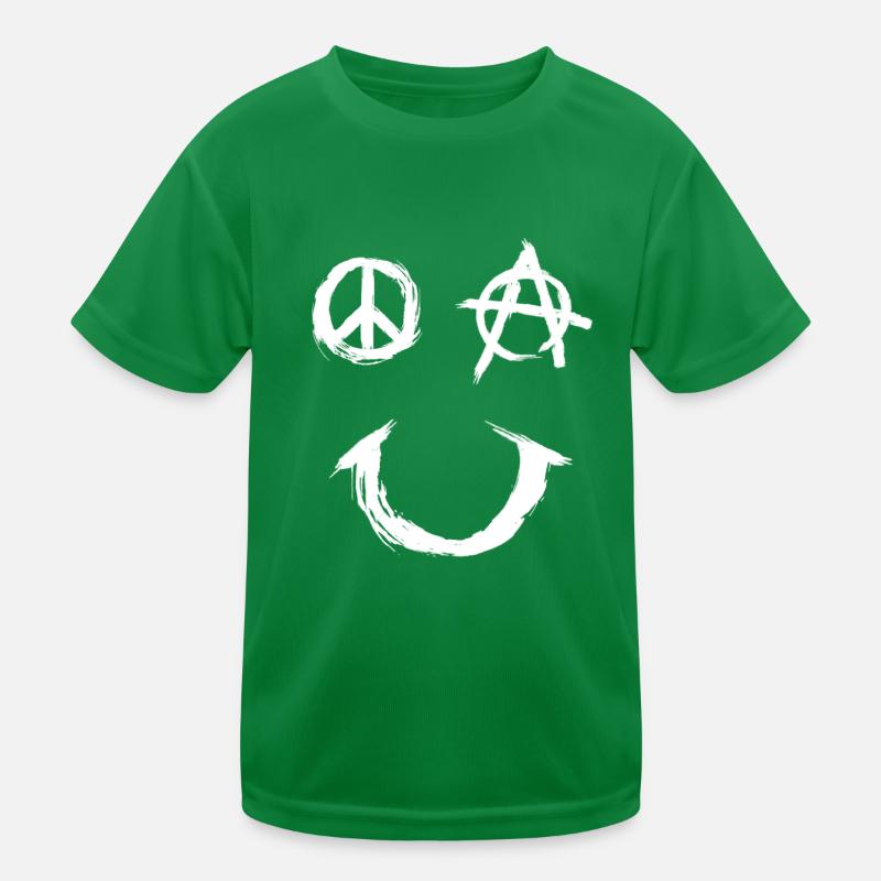 Pace Anarchy Smiley Kids Functional T-Shirt