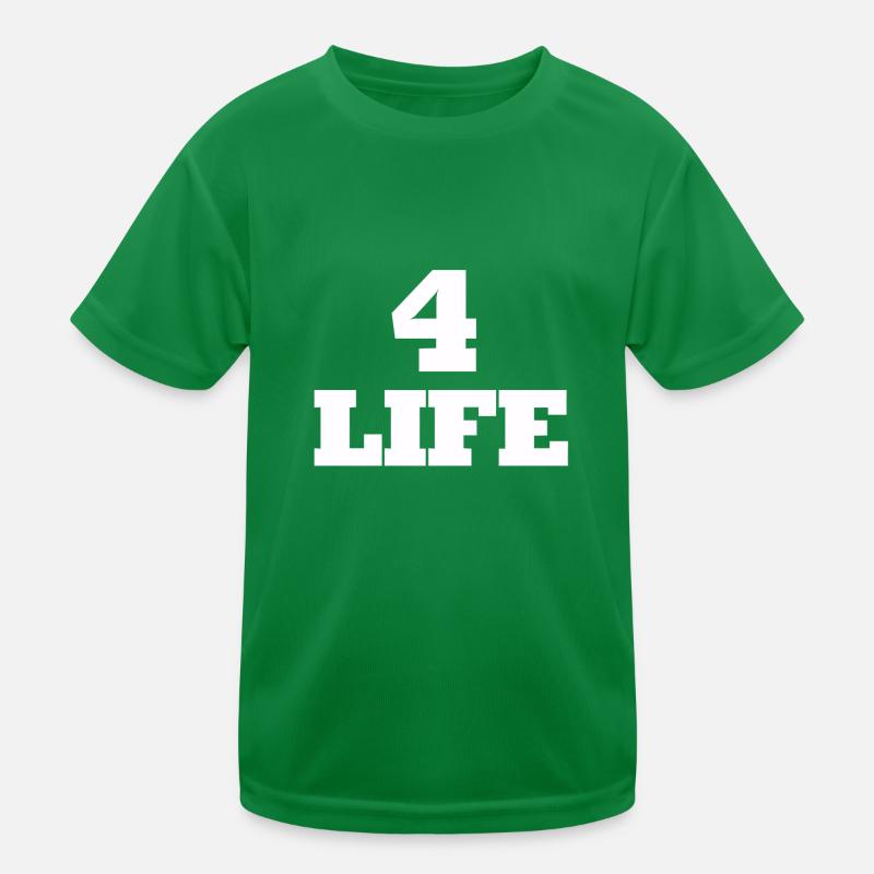 For Life Geschenk Kinder Funktions-T-Shirt