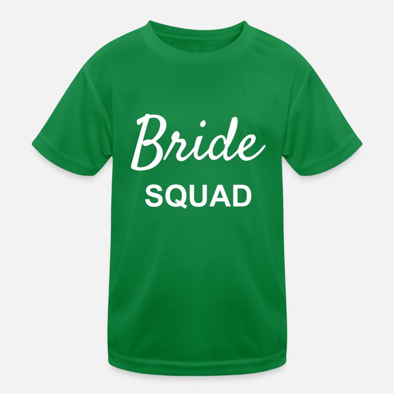 Bride Squad Kinder Funktions-T-Shirt