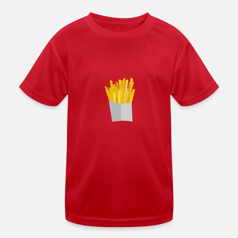 French fries Kids Functional T-Shirt