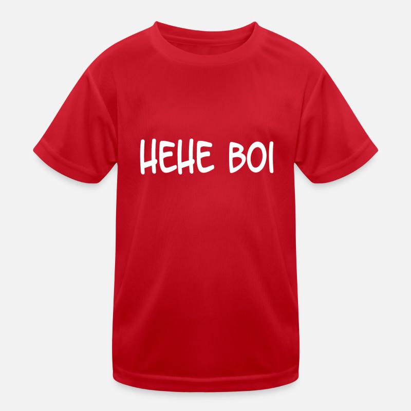 Hehe Boi Kids Functional T-Shirt