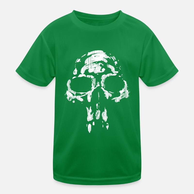 Fantasy Skull Kids Functional T-Shirt
