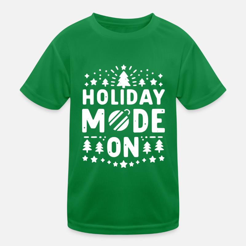 Mode vacances activé T-shirt sport Enfant