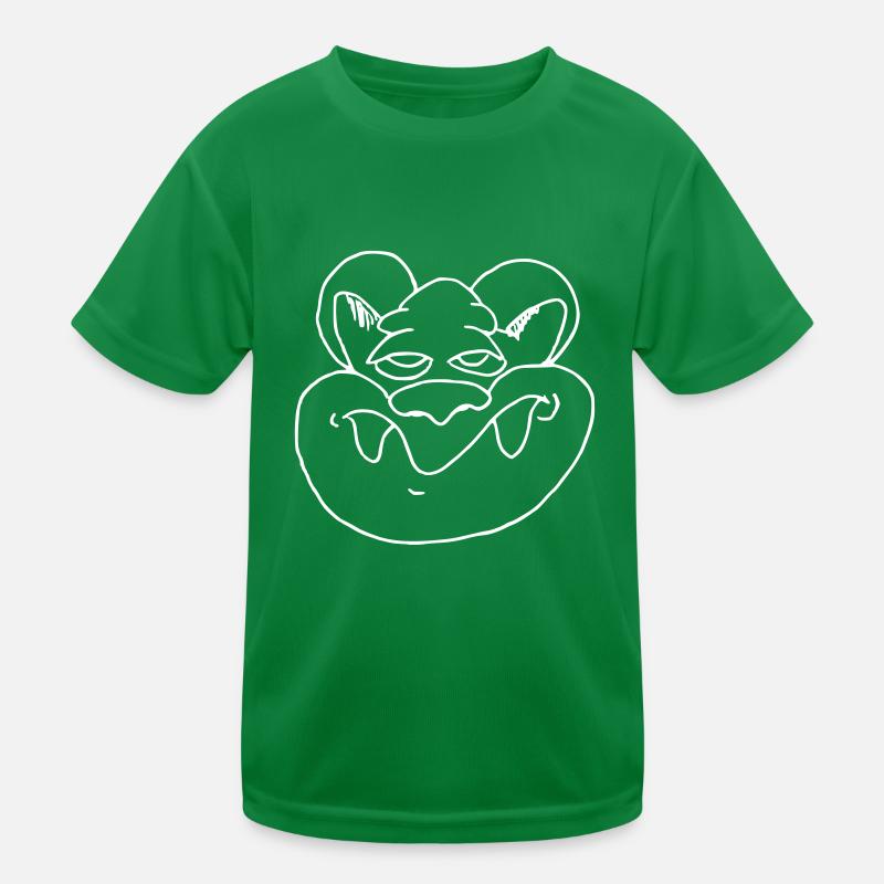 Witziges Rattengesicht Kinder Funktions-T-Shirt