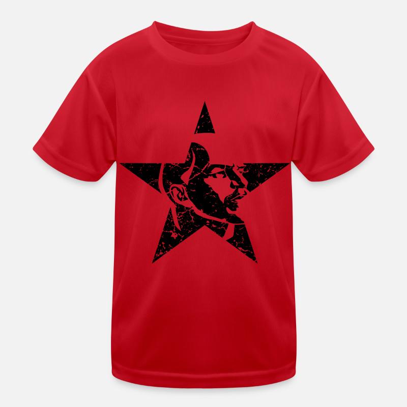 Lenin Soviet Union Communism Kids Functional T-Shirt
