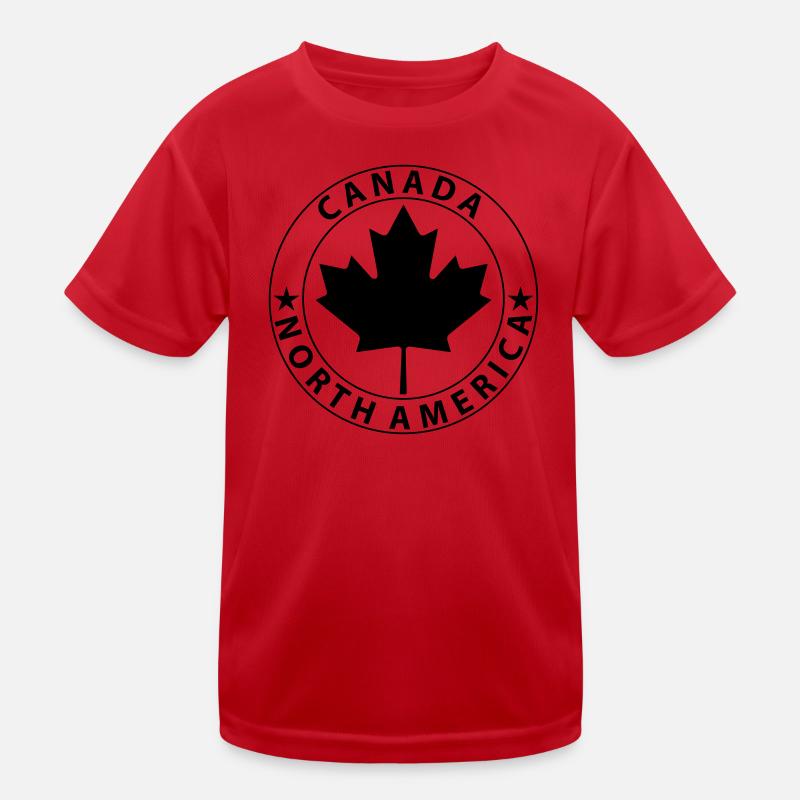 Canada Design 4 Kids Functional T-Shirt