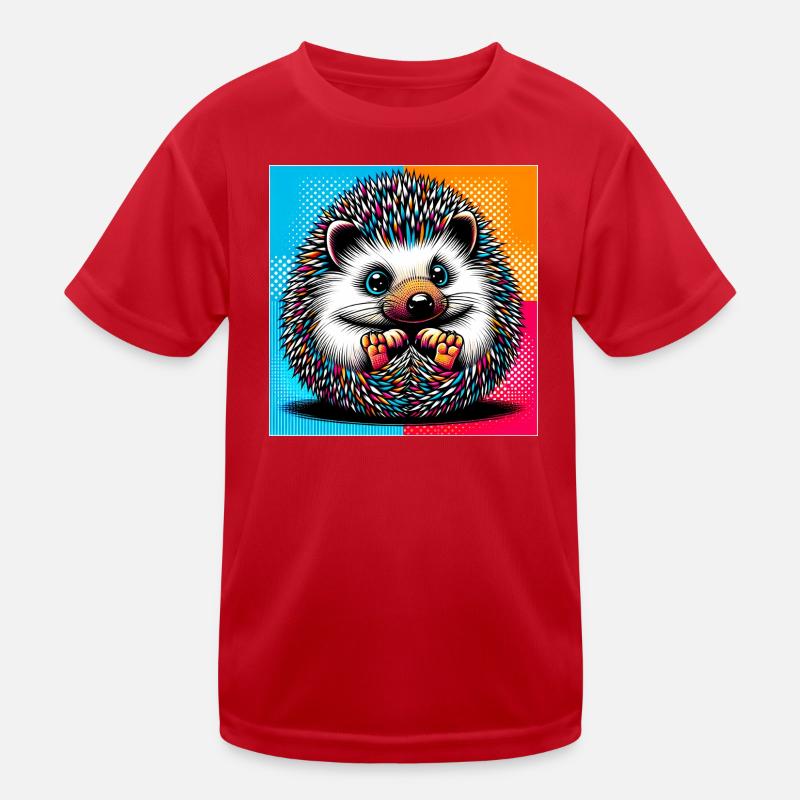hérisson T-shirt sport Enfant