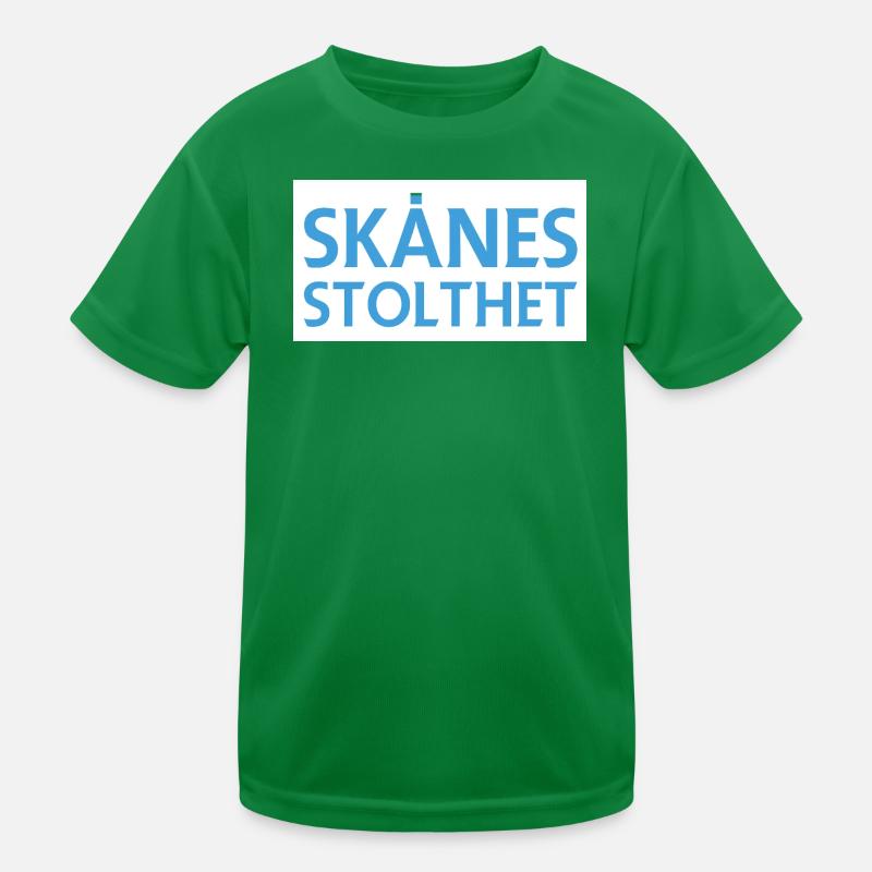 Skåne's pride Kids Functional T-Shirt