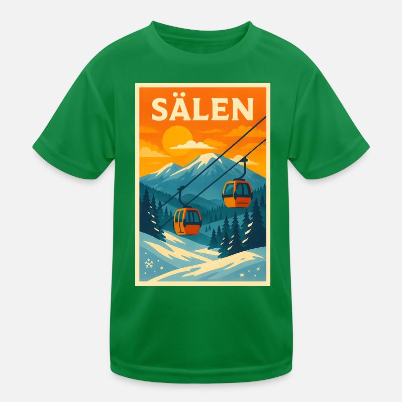 Funiculaire Sälen Sunset T-shirt sport Enfant