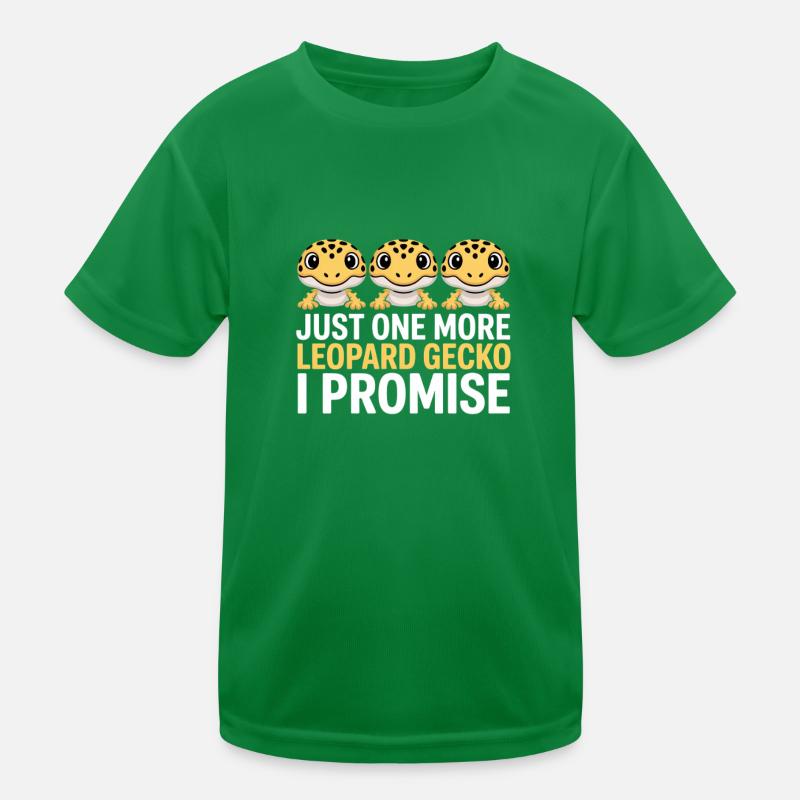 Prometteur du trio de gecko léopard T-shirt sport Enfant