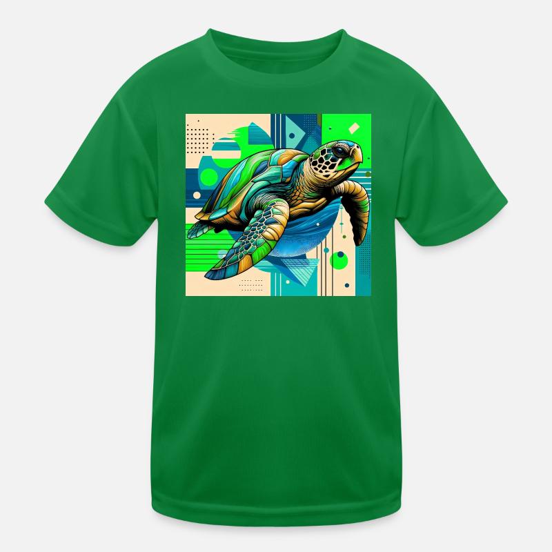 turtle Kids Functional T-Shirt