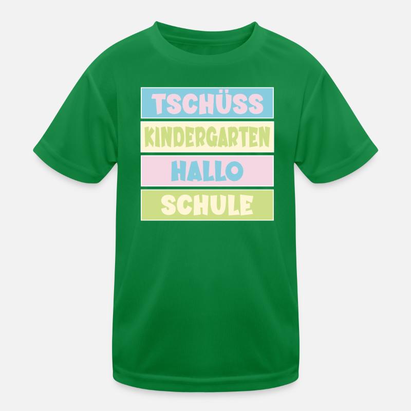 Abschied Kindergarten Einschulung Kinder Funktions-T-Shirt