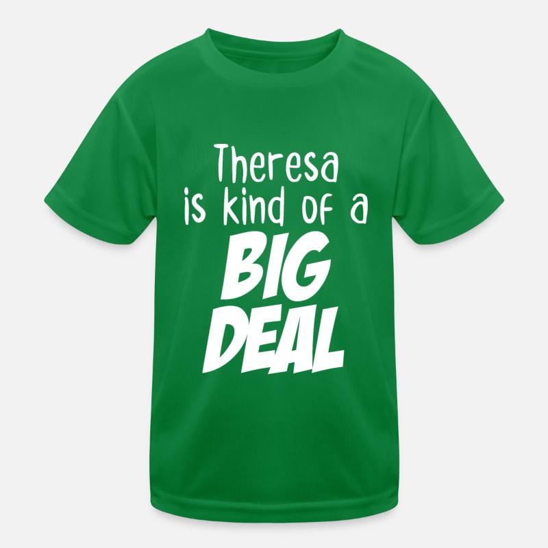 Theresa est une sorte de grosse affaire T-shirt sport Enfant