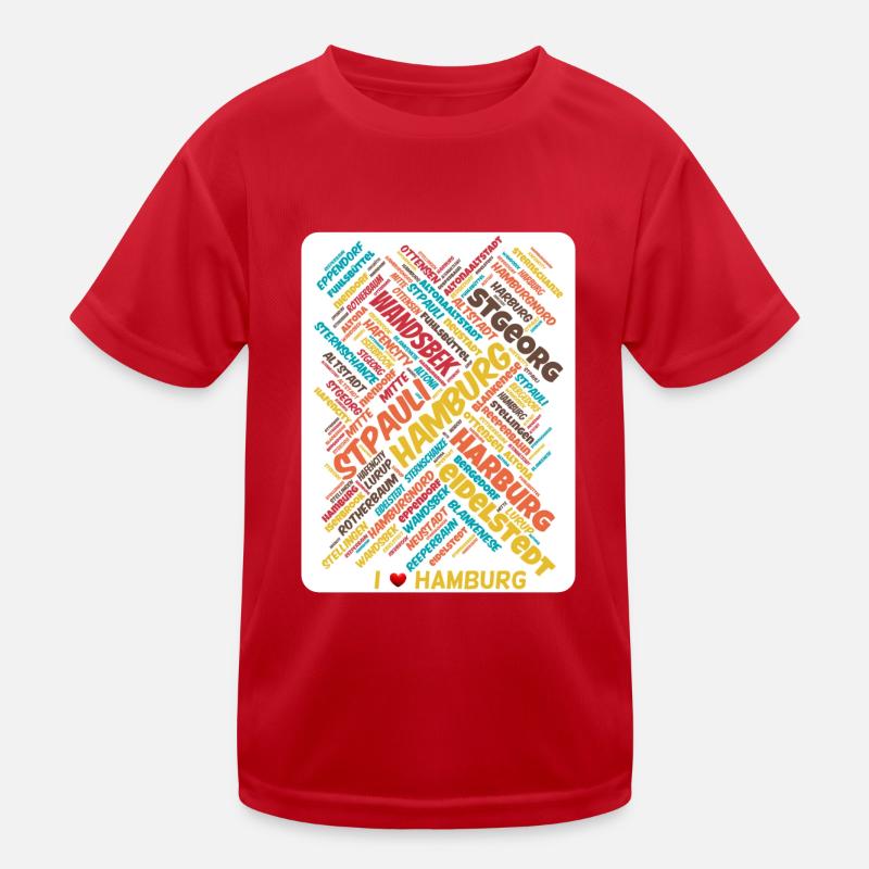 Hambourg T-shirt sport Enfant