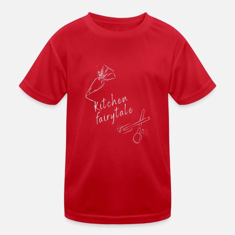 Küchen Märchen / Leidenschaft Kochen und Backen Kinder Funktions-T-Shirt