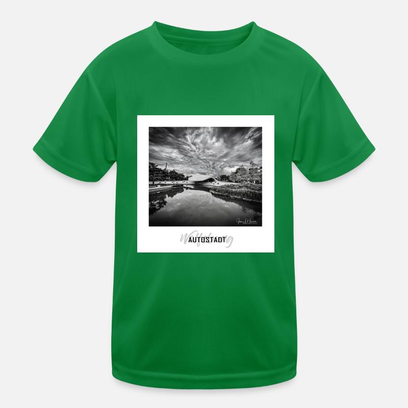 Wolfsburg Pavillon Kinder Funktions-T-Shirt