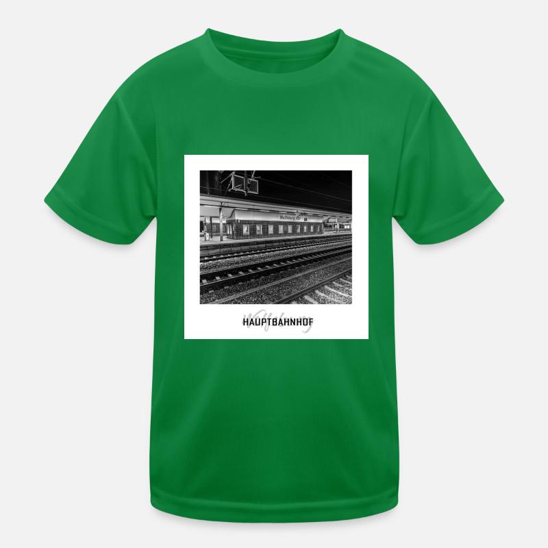 Wolfsburg Hauptbahnhof Kinder Funktions-T-Shirt