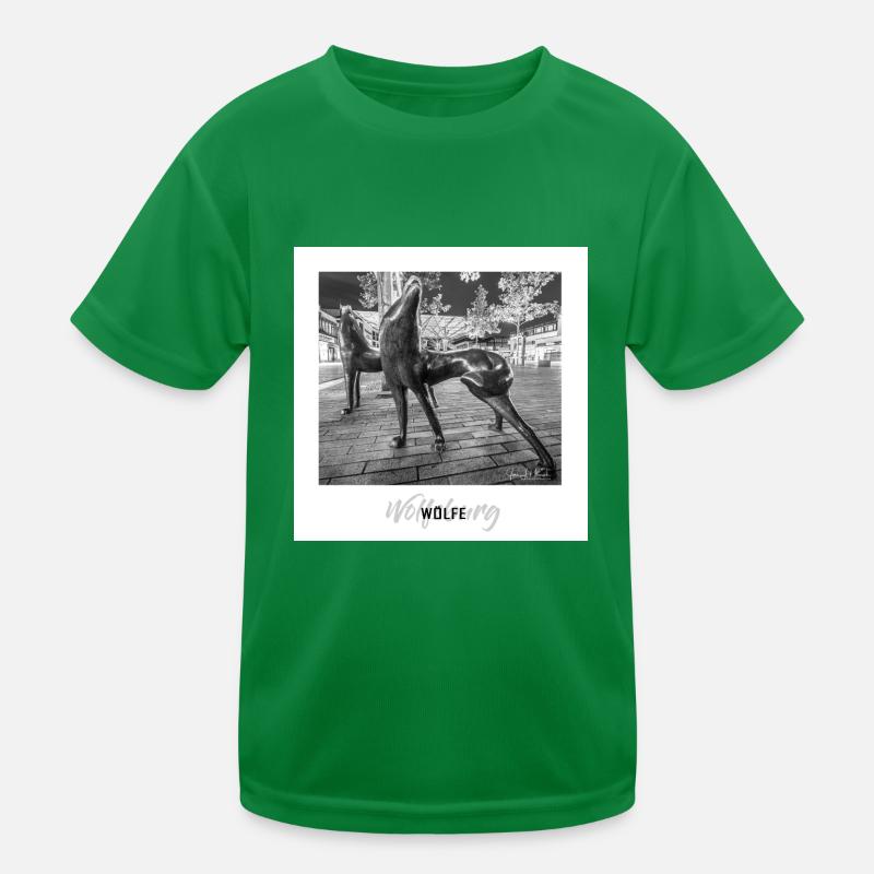 Wölfe Wolfsburg Kinder Funktions-T-Shirt
