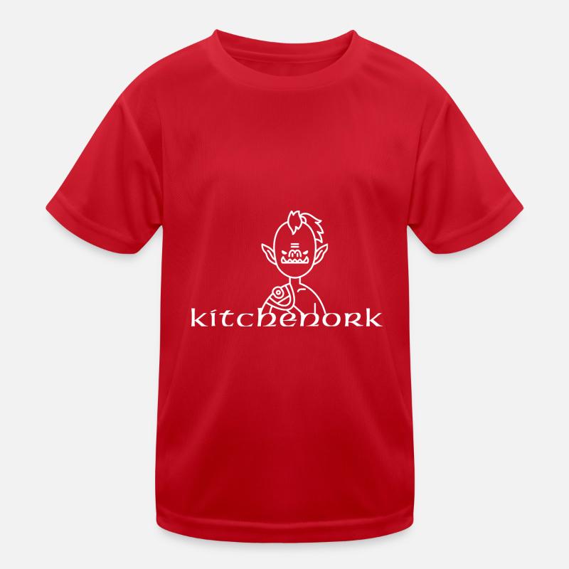 Kitchen Orc / Mampfmaschine Kids Functional T-Shirt