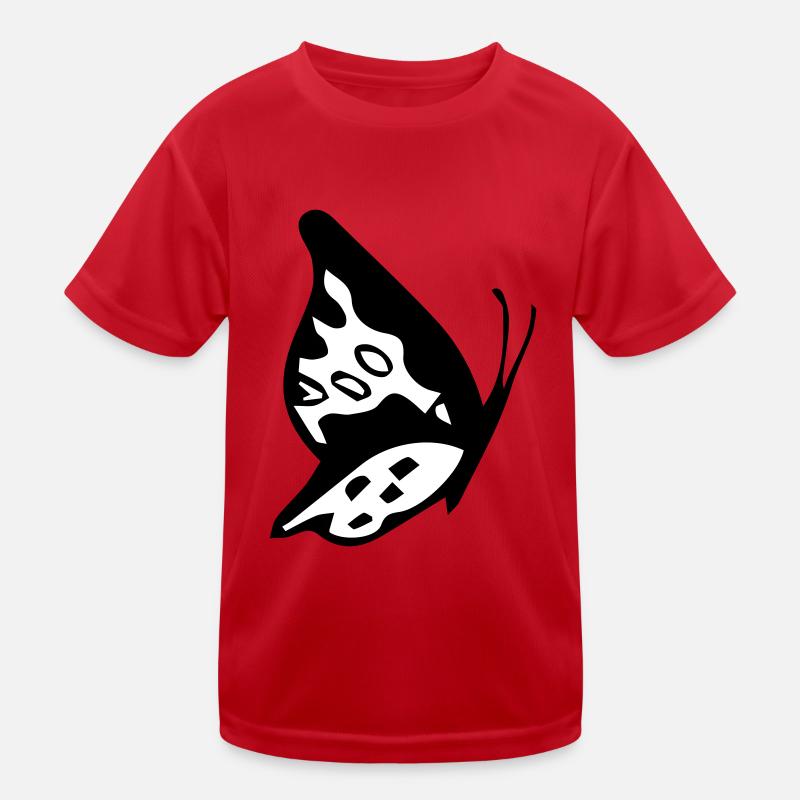 schmetterling Kinder Funktions-T-Shirt