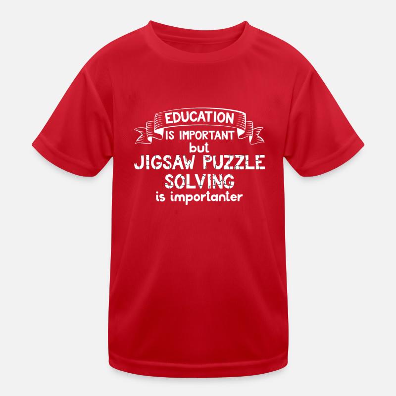 Jigsaw Puzzle - Jigsaw Puzzles - Puzzle - Education Kids Functional T-Shirt